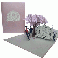 pop-up draaiorgel kaart